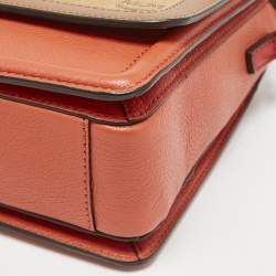 MCM Multicolor Visetos Coated Canvas, Calfhair and Leather Little Veronika Top Handle Bag
