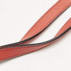 MCM Red Leather Elda Tote