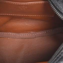 Pre Owned MCM Black Visetos Coated Canvas Mini Studded Stark-Bebe Boo Backpack