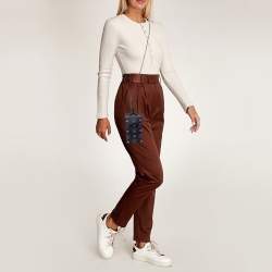 Pre Owned MCM Black Splash Visetos Coated Canvas Phone Lanyard Crossbody Bag