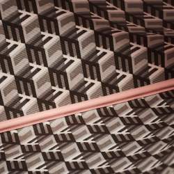 Pre Owned MCM Pink Visetos Coated Canvas Liz Pouch