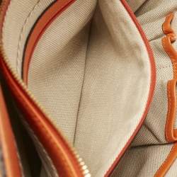 Pre Owned MCM Multicolor Visetos Coated Canvas and Leather Veronica Satchel