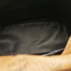 Pre Owned MCM Cognac Visetos Coated Canvas Medium Stark Backpack