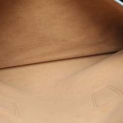 Pre Owned MCM Light Blue Leather Large Milla Tote