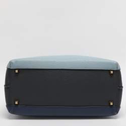 Pre Owned MCM Tricolor Leather Medium Milla Tote