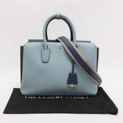 Pre Owned MCM Tricolor Leather Medium Milla Tote
