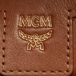 مملوكة مسبقًا حقيبة ظهر إم سي إم ستارك مرصعة كانفاس مقوى فيستوس سوداء صغيرة