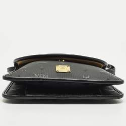 مملوكة مسبقًا حقيبة كروس إمس ي إم فيزيتوس نايلون سوداء بكشاكش