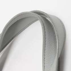 مملوكة مسبقًا حقيبة يد إم سي إم شوبير فيستوس كانفاس مغطى رمادي متوسط الحجم دلماي