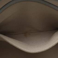 مملوكة مسبقًا حقيبة يد إم سي إم شوبير فيستوس كانفاس مغطى رمادي متوسط الحجم دلماي