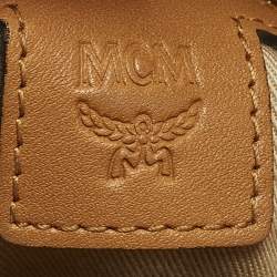 مملوكة مسبقًا حقيبة باكت إم سي إم قماش مقوى فيزيتوس كونيّاك