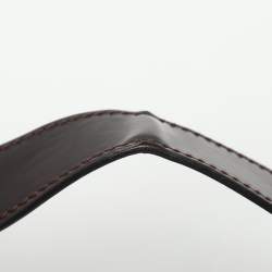 Pre Owned حقيبة يد إيم سي إم توت شامواه وبرغندي جلد براءات الاختراع