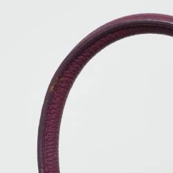 Pre Owned MCM Milla Park Avenue Mini Purple Leather Tote