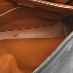 Pre Owned حقيبة ظهر إم سي إم ديوك كانفاس مقوى فيستوس أسود