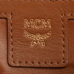 Pre Owned حقيبة ظهر إم سي إم ديوك كانفاس مقوى فيستوس أسود