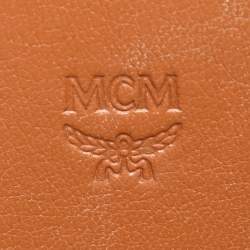 Pre Owned حقيبة ظهر إم سي إم ديوك كانفاس مقوى فيستوس أسود