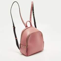 مملوكة مسبقًا MCM Studded Pink Leather Backpack