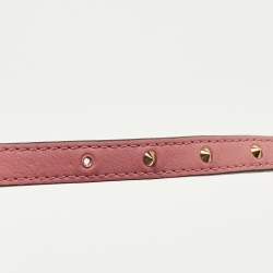 مملوكة مسبقًا MCM Studded Pink Leather Backpack