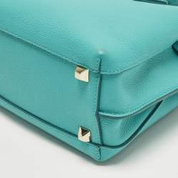 Pre Owned حقيبة يد إم سي إم ميلا بارك أفنيو صغيرة جلد بنفسجي