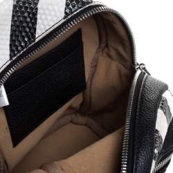 MCM Multicolor Leather and PVC Mini Roboter Backpack