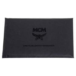 Pre Owned MCM Red Leather Boston Bag