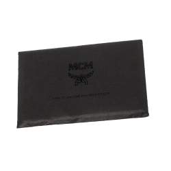 Pre Owned MCM Blue Visetos Coated Canvas Studded Stark Backpack