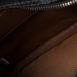 Pre Owned MCM Black Visetos Coated Canvas Mini Stark Side Studs Backpack