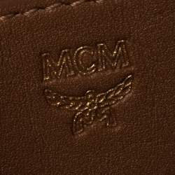 Pre Owned MCM Black Visetos Coated Canvas Mini Stark Side Studs Backpack