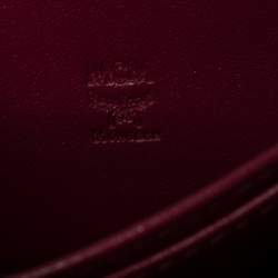 MCM Black Leather Mina Small Zip Around Wallet 