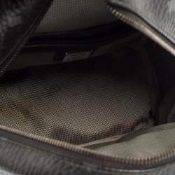 MCM Black Visetos Coated Canvas Mini Stark Backpack