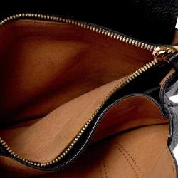 Pre Owned MCM Black Leather Mini Milla Tote