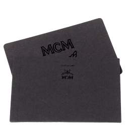 Pre Owned MCM Black Leather Mini Milla Tote