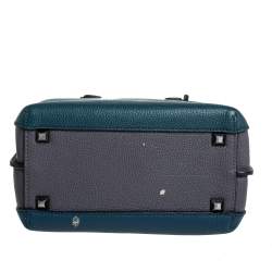 Pre Owned MCM Tri Color Leather Mini Milla Tote