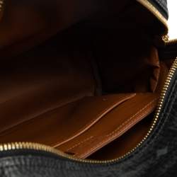 MCM Black Visetos Coated Canvas and Leather Small Studs Stark Backpack