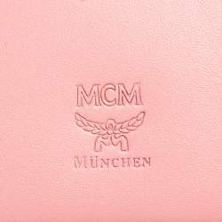 Pre Owned MCM Multicolor Visetos Coated Canvas and Leather Long Trifold Wallet