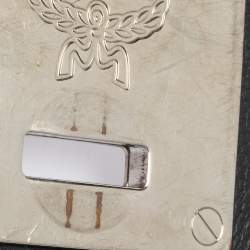 Pre Owned MCM Black Leather Mona Crossbody Bag