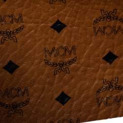 Pre Owned MCM Purple Leather Medium Milla Tote