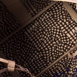 Pre Owned MCM Beige Coated Canvas Large Tote