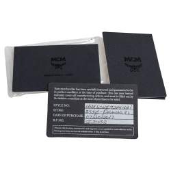 Pre Owned MCM Pink Visetos Coated Canvas and Leather Mini Studded Stark-Bebe Boo Backpack