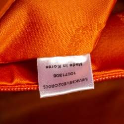 Pre Owned MCM Cognac Visetos Coated Canvas Large Studs Stark Backpack