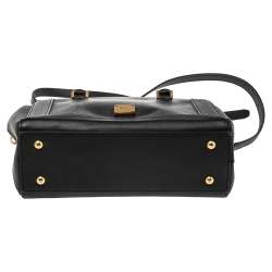 Pre Owned MCM Black Leather Nuovo Tote