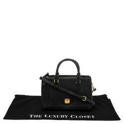 Pre Owned MCM Black Leather Nuovo Tote