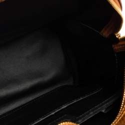  MCM Cognac Visetos Coated Canvas Stark Studs Backpack 