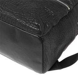 MCM Black Leather Keana Medium Backpack  