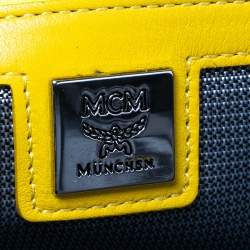 MCM Black Leather Keana Medium Backpack  