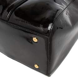 Pre Owned MCM Black Patent Leather Satchel