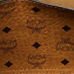 Pre Owned MCM Black Leather Milla Tote