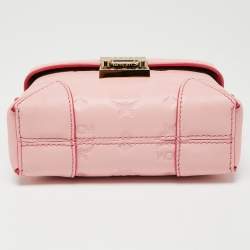 MCM Pink Leather Berlin Chain Belt Bag