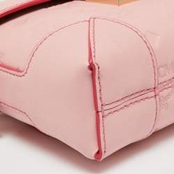 MCM Pink Leather Berlin Chain Belt Bag