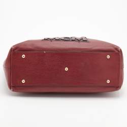 Pre Owned MCM Multicolor Visetos Coated Canvas and Leather Shopping Tote